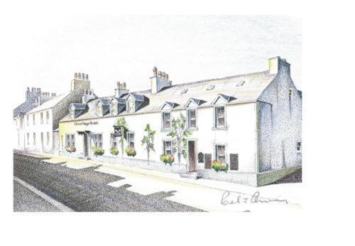 The Cross Keys Hotel New Galloway Exterior photo